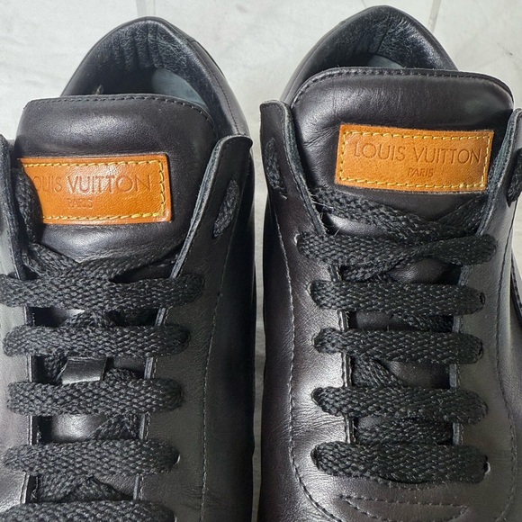 Louis Vuitton Black and Brown Men's Sneakers - Picture 1 of 10